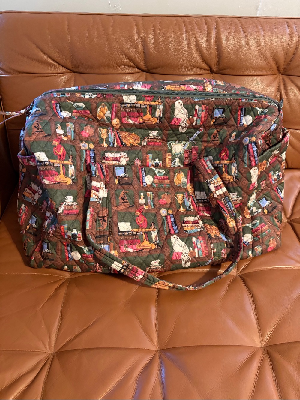 Vera Bradley Quilted Harry Potter large duffle